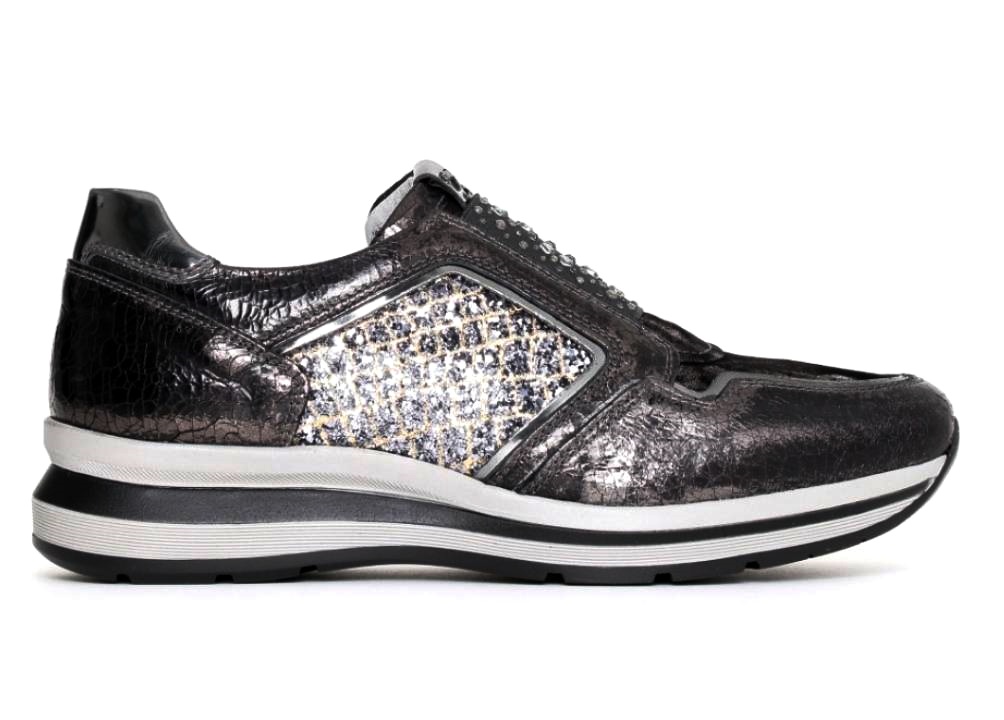 Nero Giardini P719490D Grigio Sneakers Scarpe Donna Calzature Comode Nero Giardini P719490D Grigio Sneakers Scarpe Donna Calzature Comode