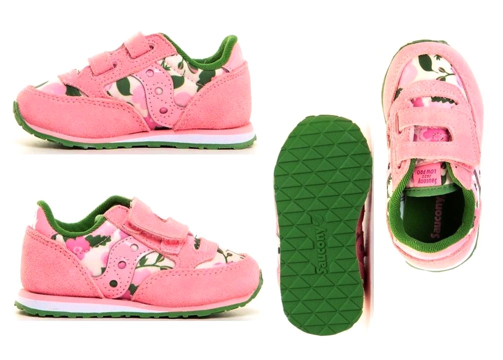 saucony jazz 14 bambino rosa