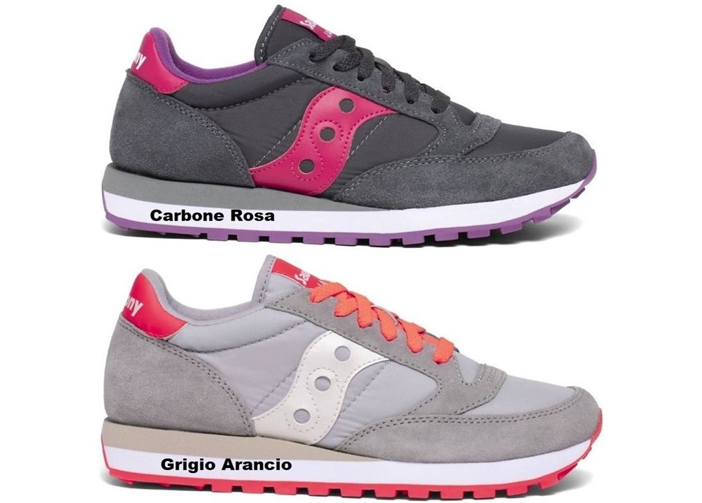 saucony carbone e rosa